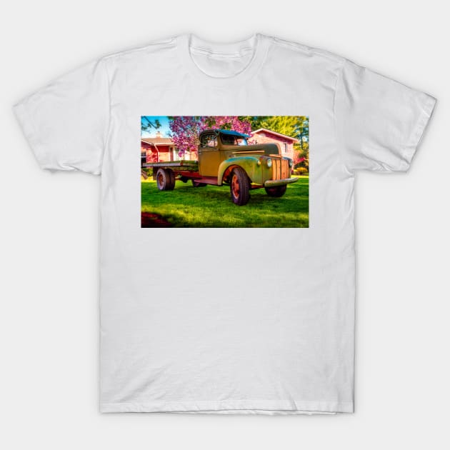 46 Ford Truck 1 T-Shirt by Robert Alsop